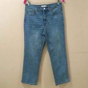 OAT NEW YORK Jeans straight Leg mid Rise Denim medium Wash 8/29